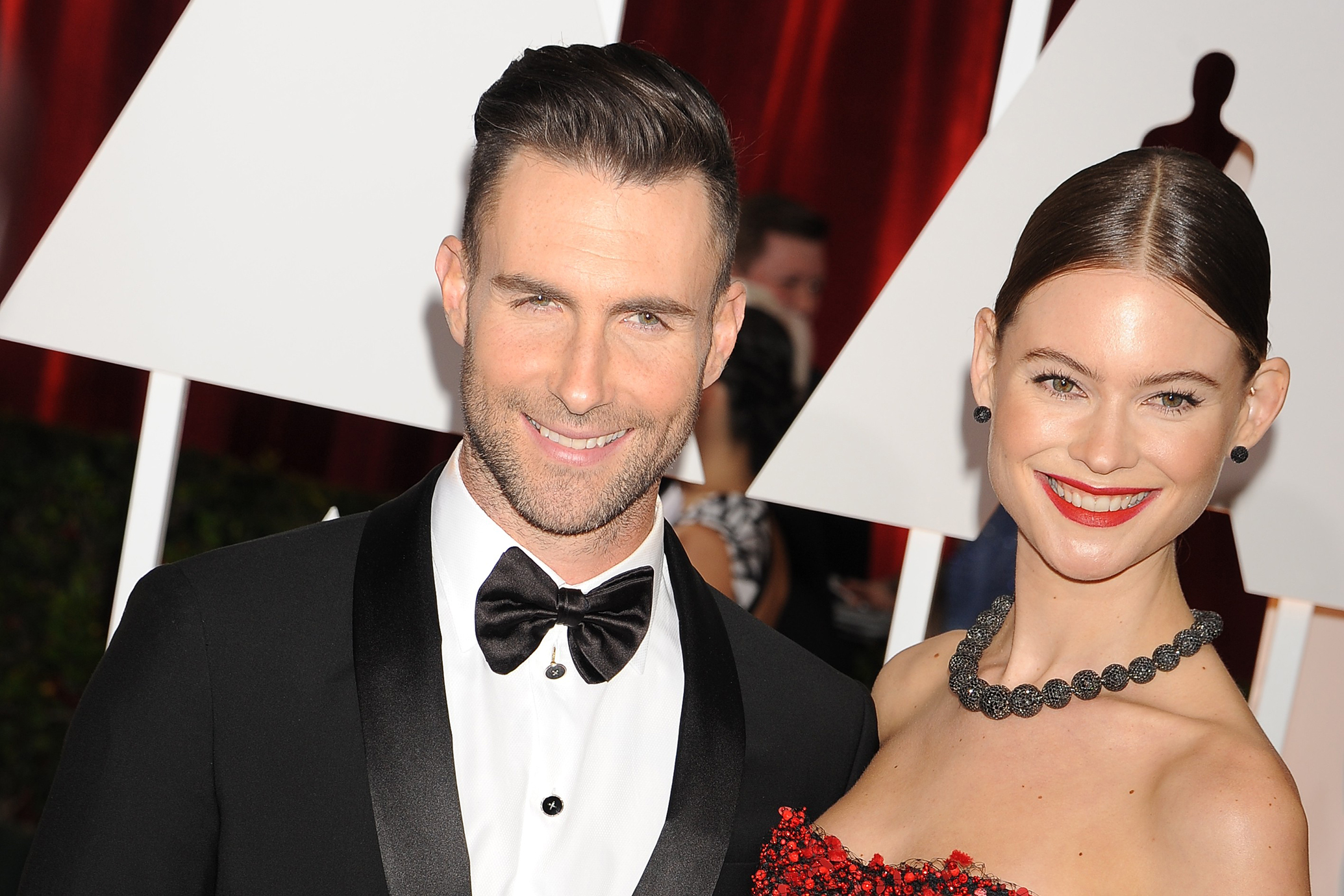 Adam Levine Expecting First Child with Wife Behati Prinsloo.