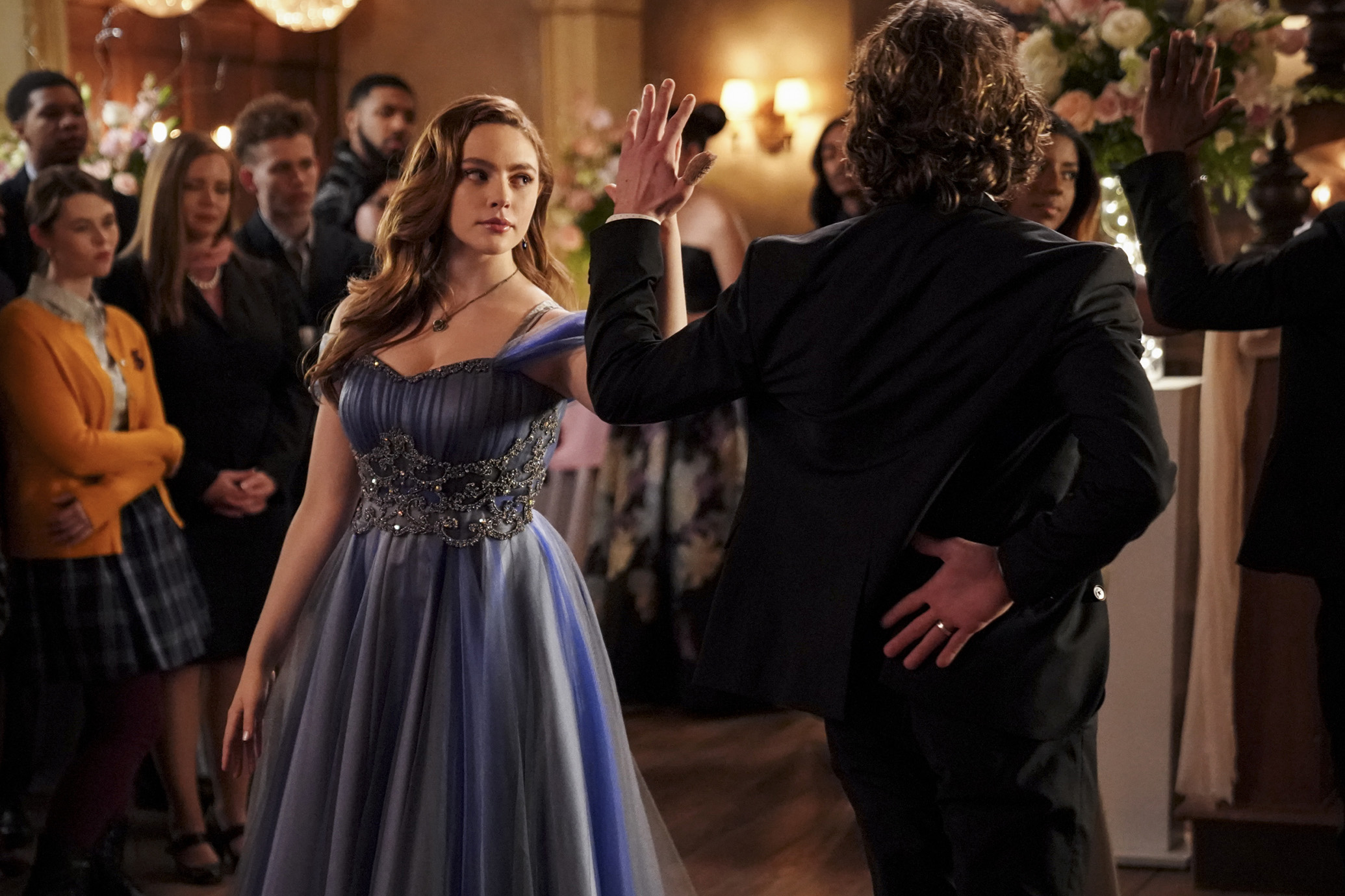 ...and Danielle Rose Russell explains how wearing that Klaroline dress brou...