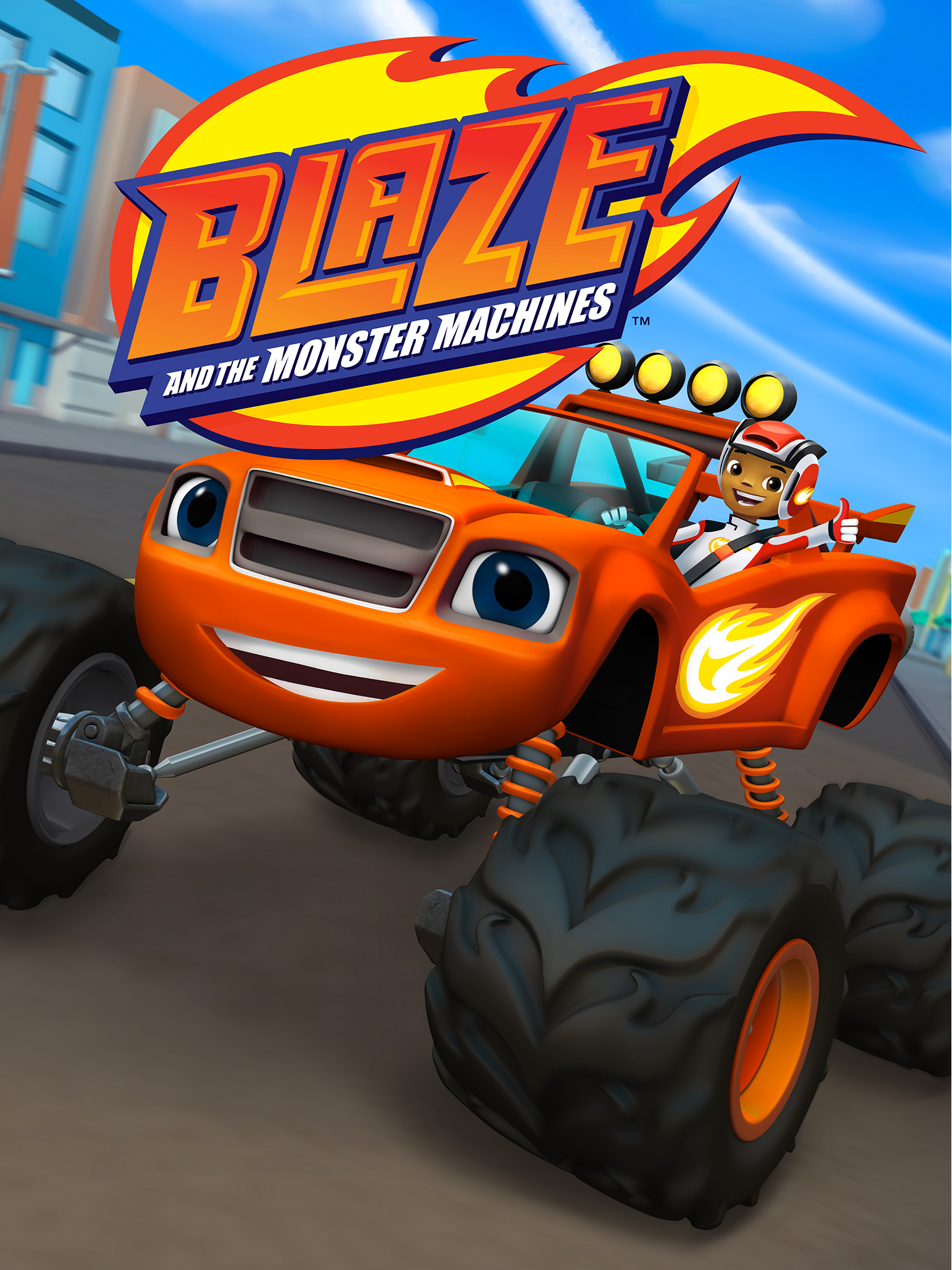Blaze and the Monster Machines.