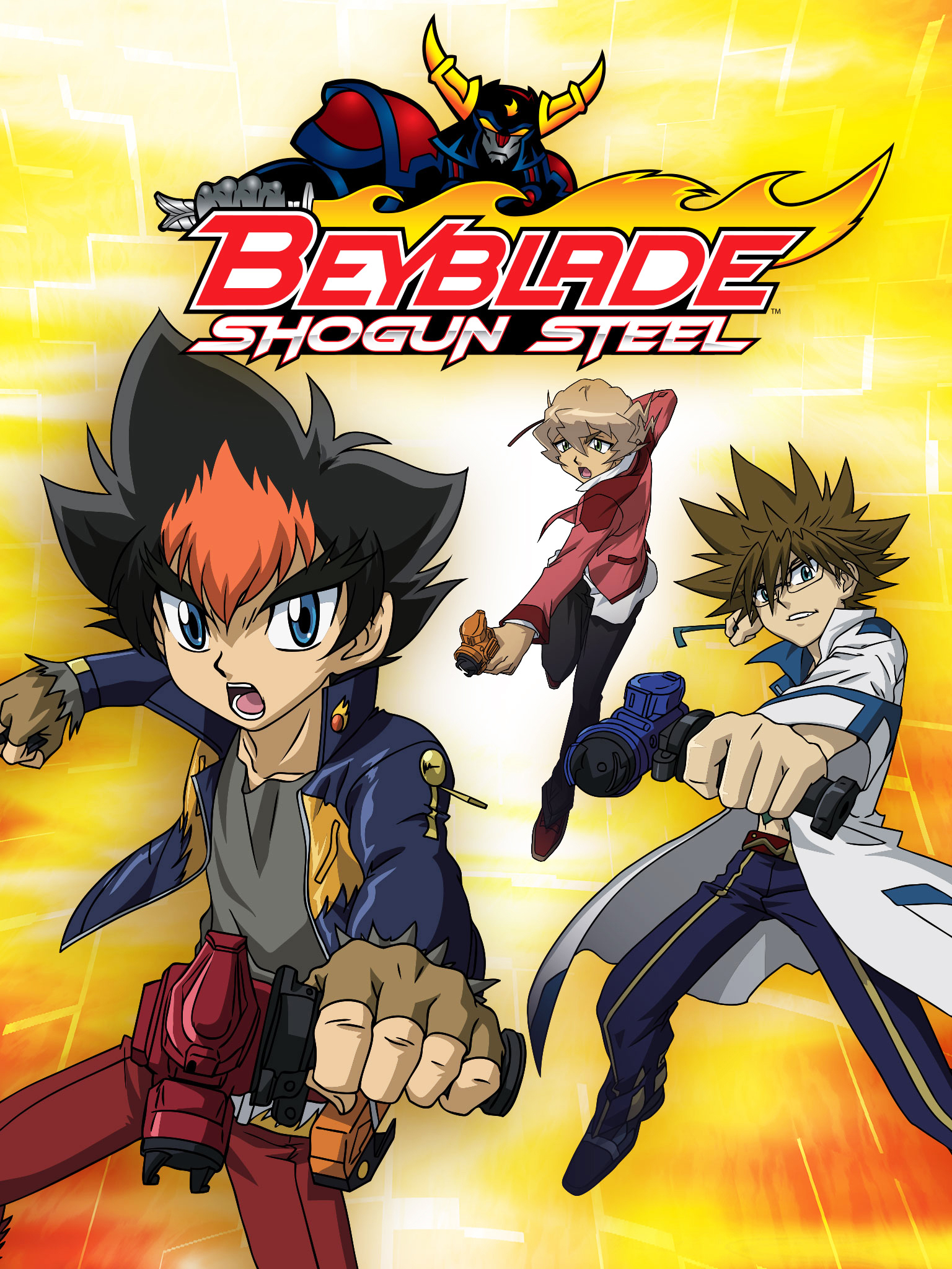 Learn more about the full cast of Beyblade: Shogun Steel with news, photos,...