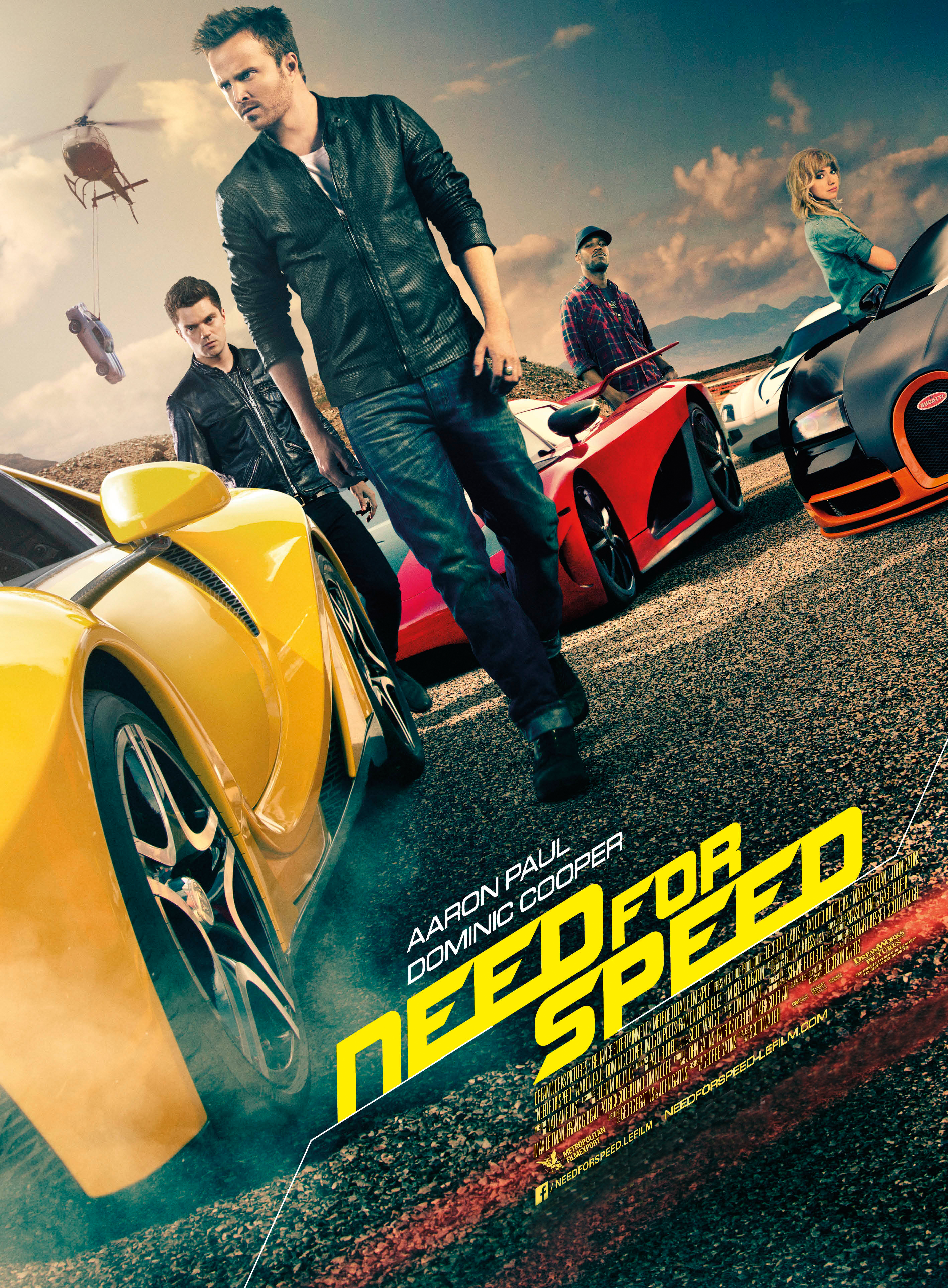 Poster download. Need for Speed жажда скорости 2014.