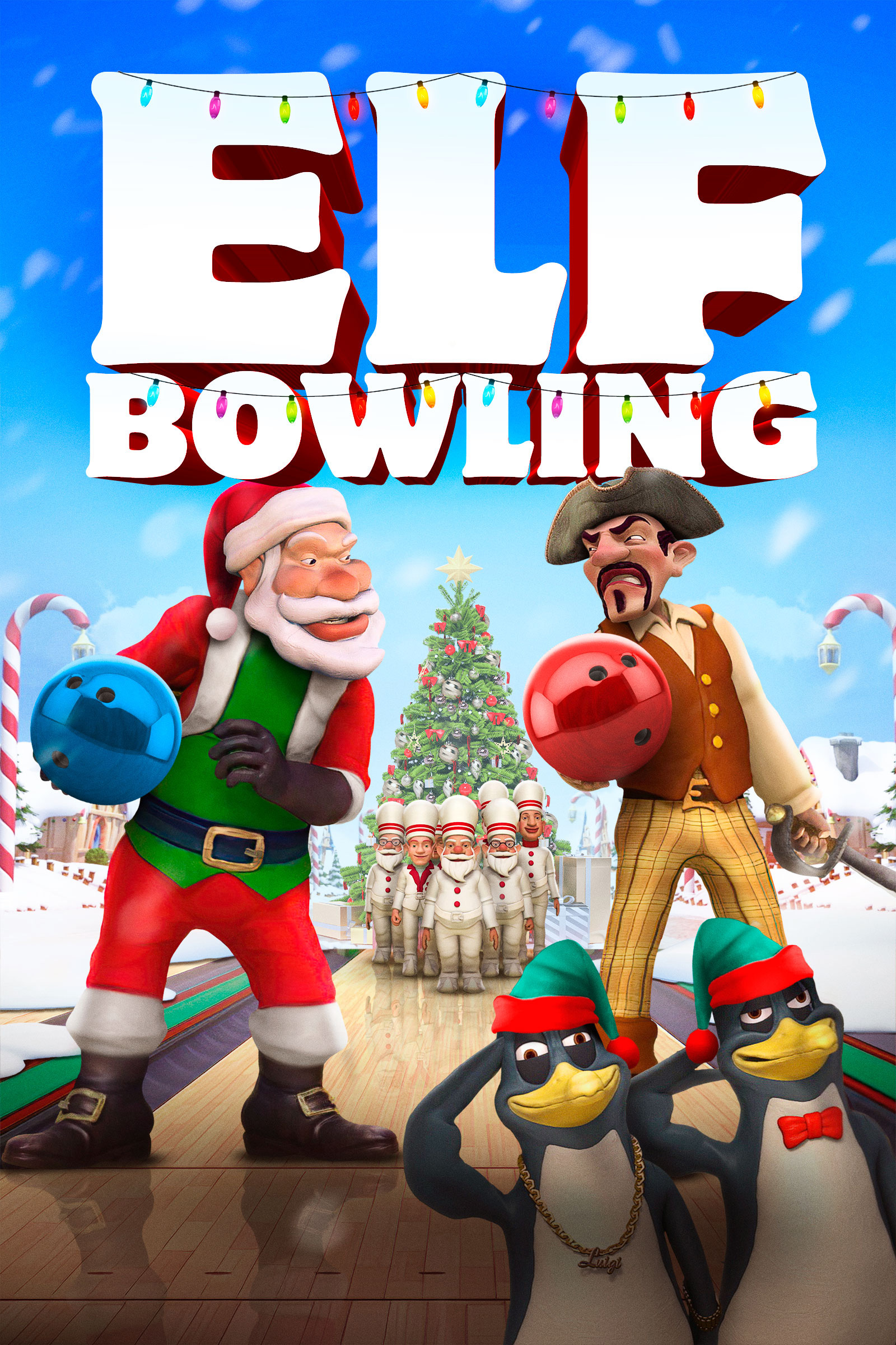 elf bowling play online