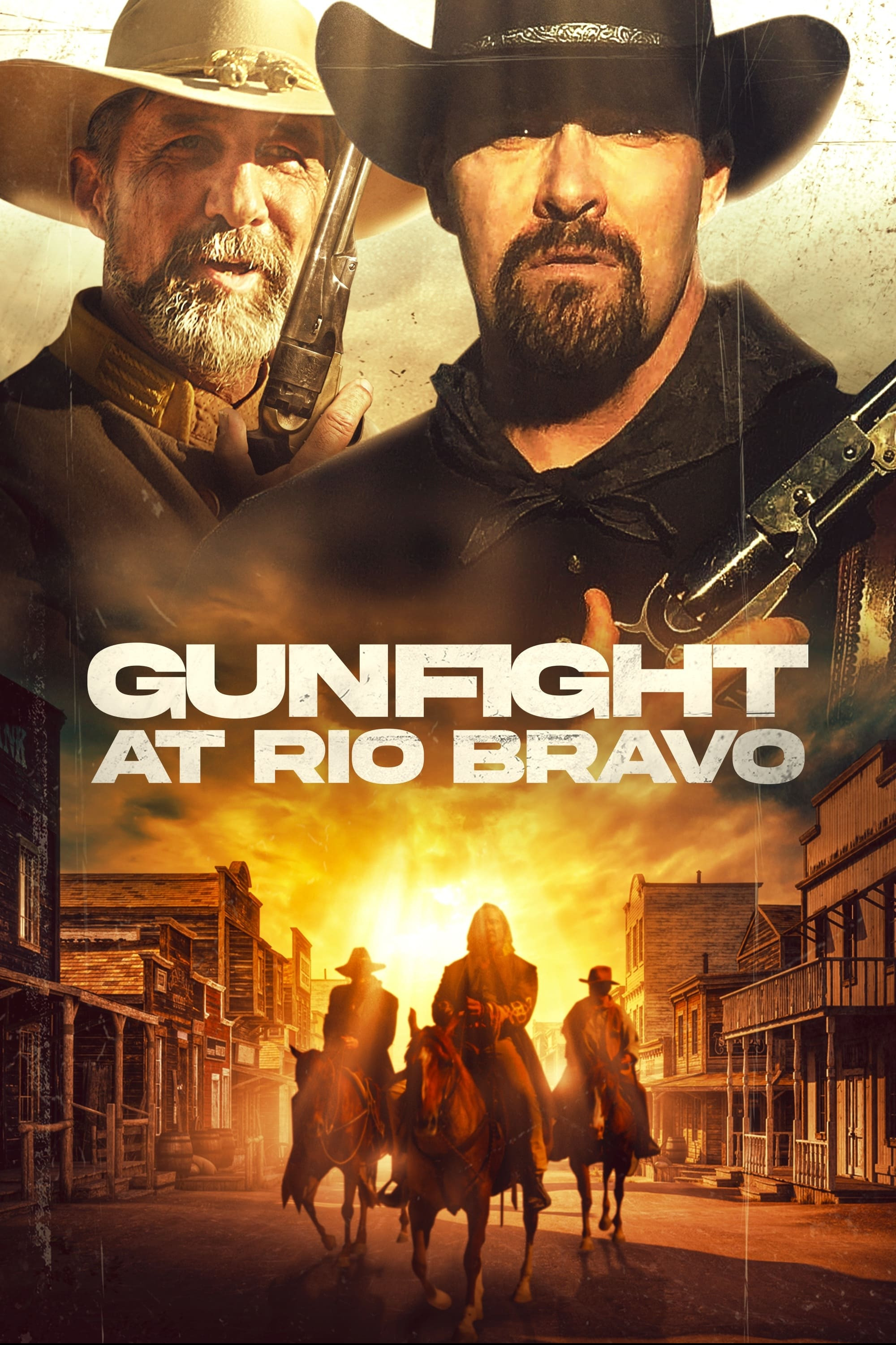 Нападение на рио отзывы. Нападение на Рио Браво (Gunfight at Rio Bravo) (2023). Нападение на Рио Браво Постер.