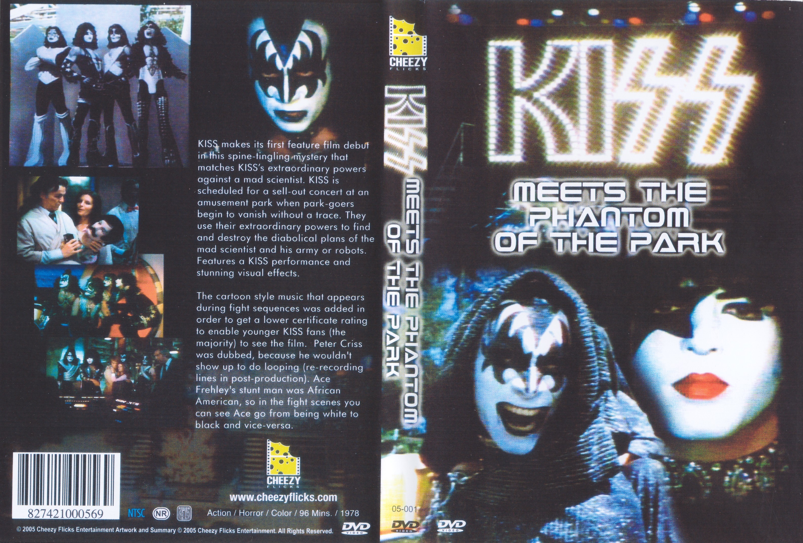 Kiss Meets the Phantom of the Park Full Cast &
