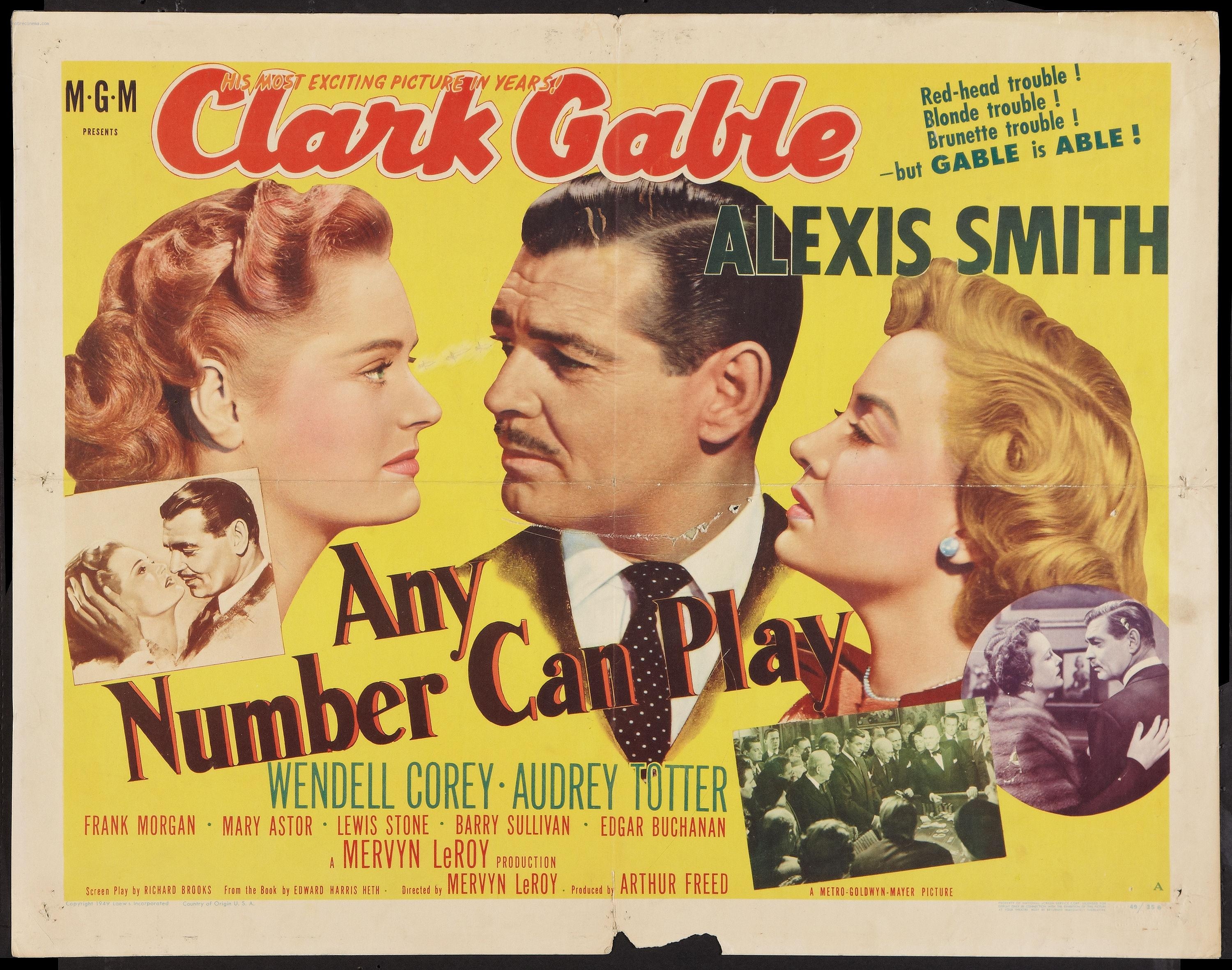 Any Number Can Play Full Cast & Crew TV Guide