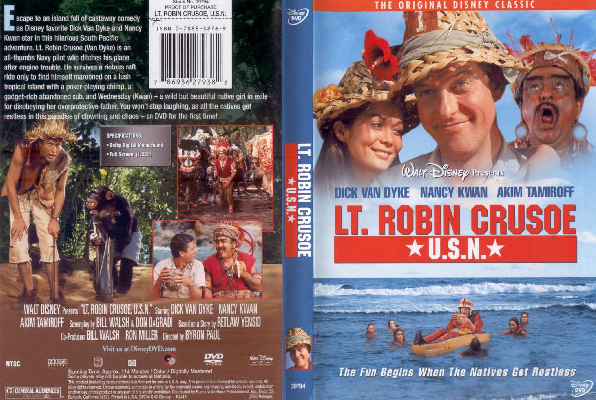 Lt. Robin Crusoe, U.S.N. - Where to Watch and Stream - TV Guide