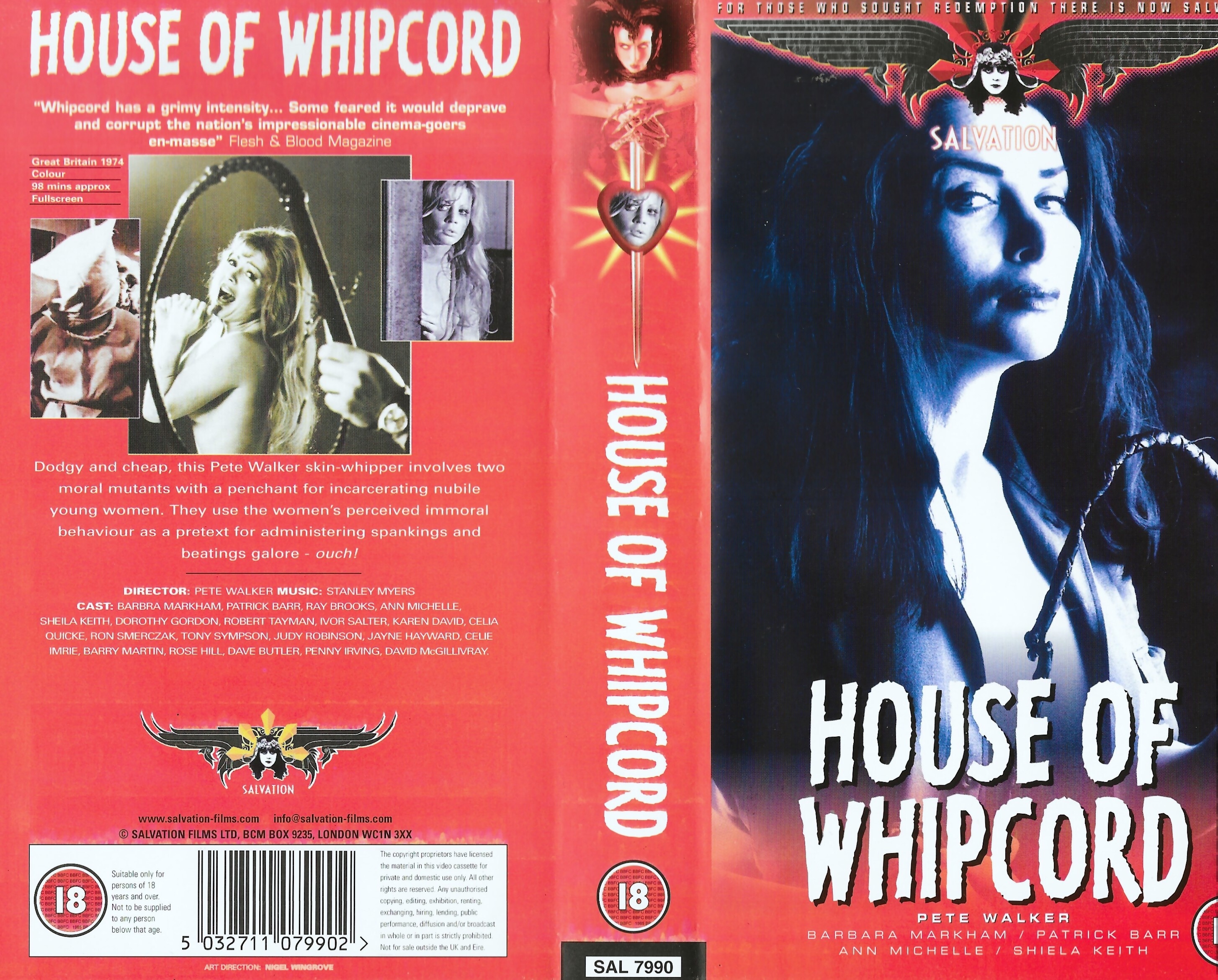 拷問の魔神館 HOUSE OF WHIPCORD 1974年 ポスター House Of Whipcord