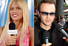 Top 10 Shocking Scandals: From Anna Nicole to Heath - How Readers