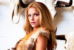 Meet Ellen Hollman, Spartacus' Savage, Mangy Saxa - TV Guide