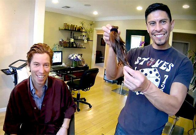 Snowboarder Shaun White Gets Drastic Haircut - TV Guide