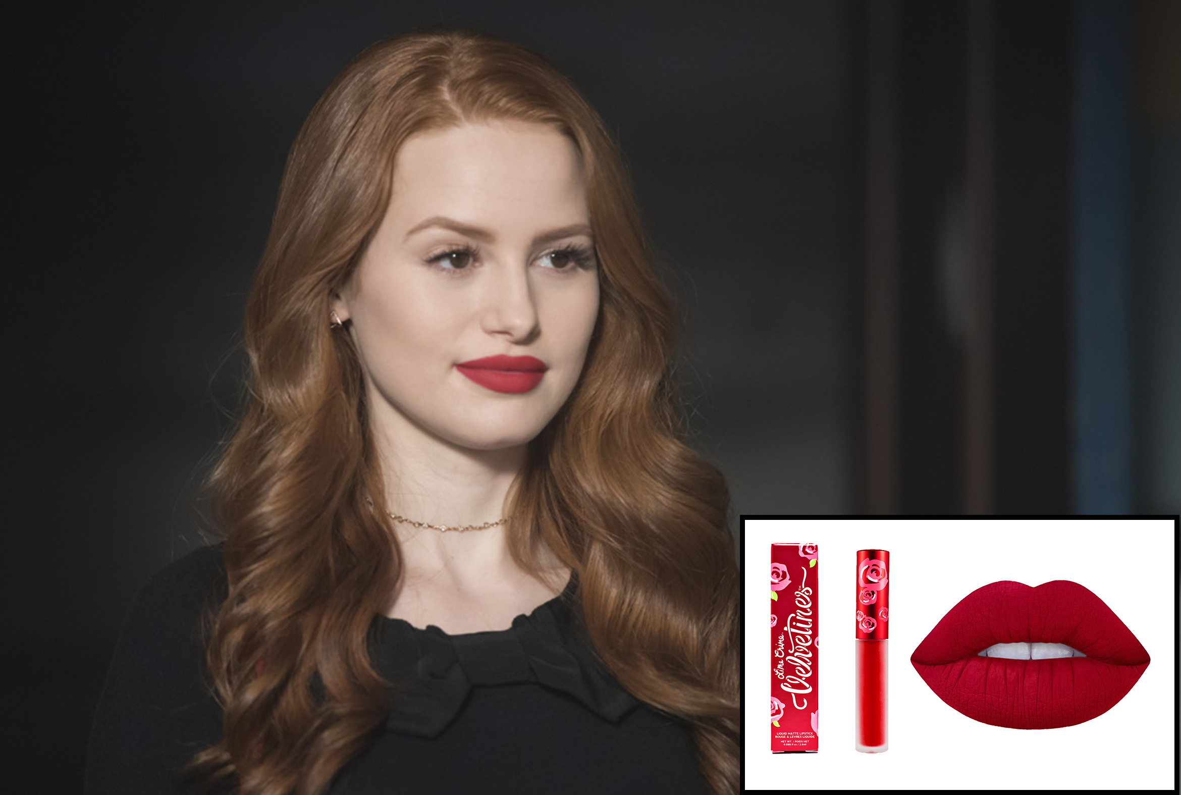 Cheryl Blossom's bold red lipstick shade is a must-have. 
