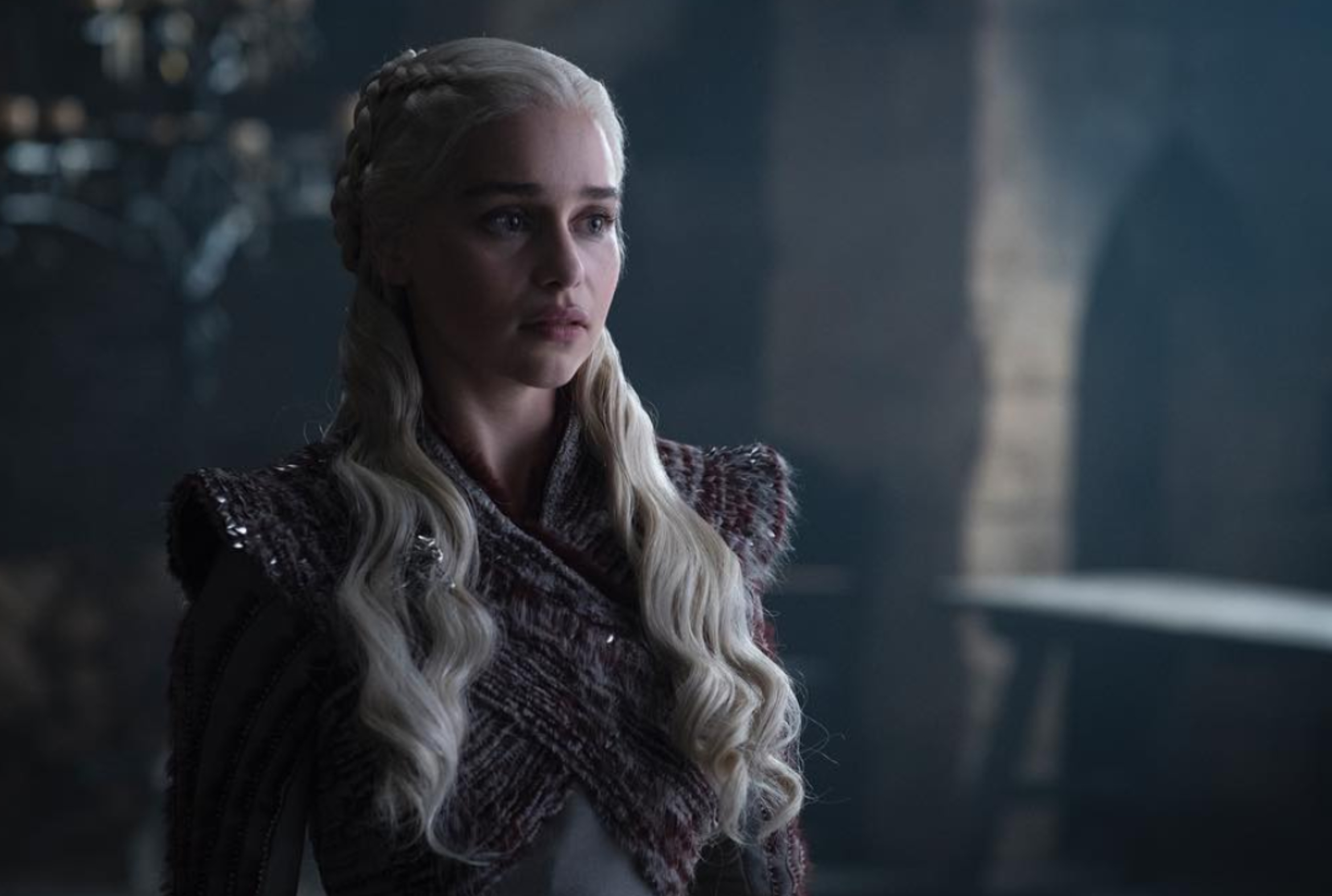 ​Emilia Clarke as Daenerys Targaryen in ​​Game of Thrones Season 8