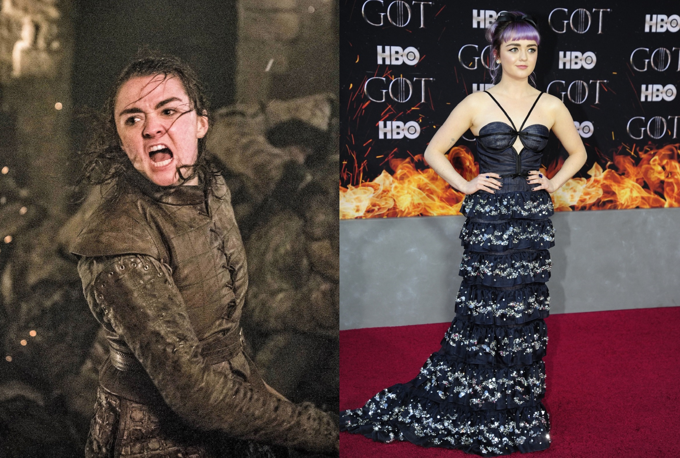 Game of Thrones Characters Then and Now