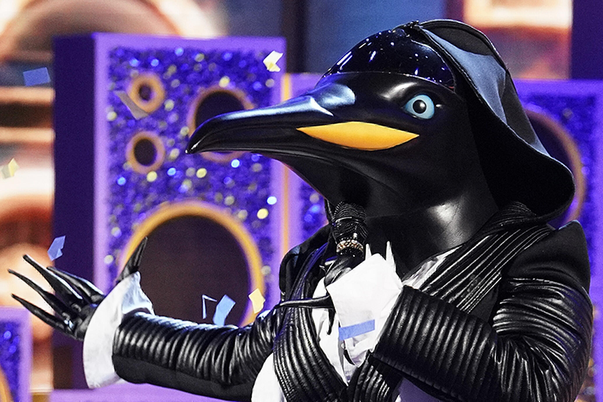 Шоу маска пингвин. The masked Singer Пингвин. Маска Пингвин.