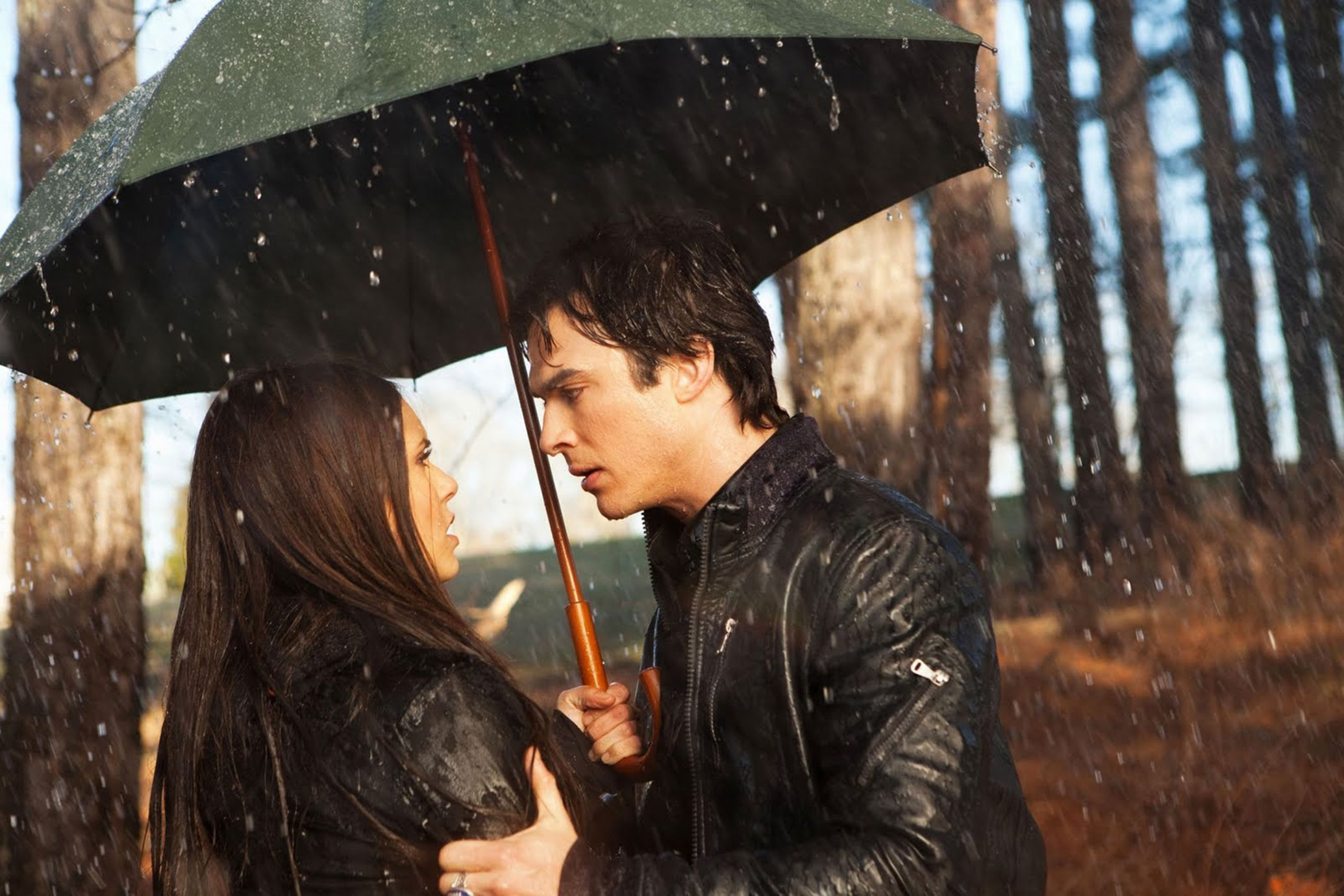 ​Ian Somerhalder and Nina Dobrev, The Vampire Diaries