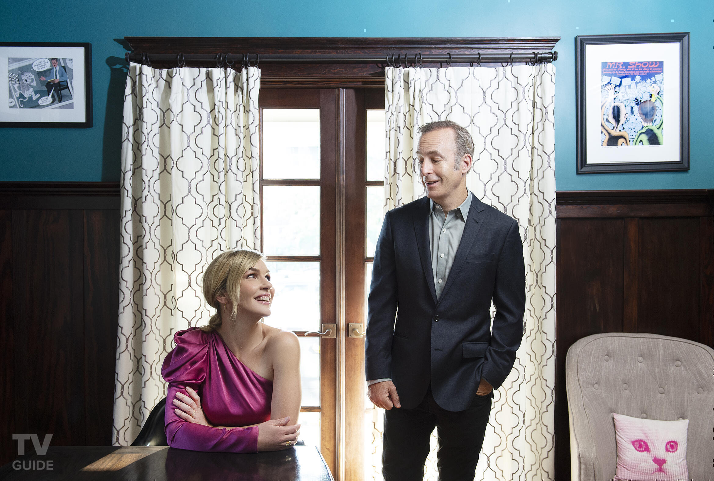 Rhea Seehorn and Bob Odenkirk, Better Call Saul