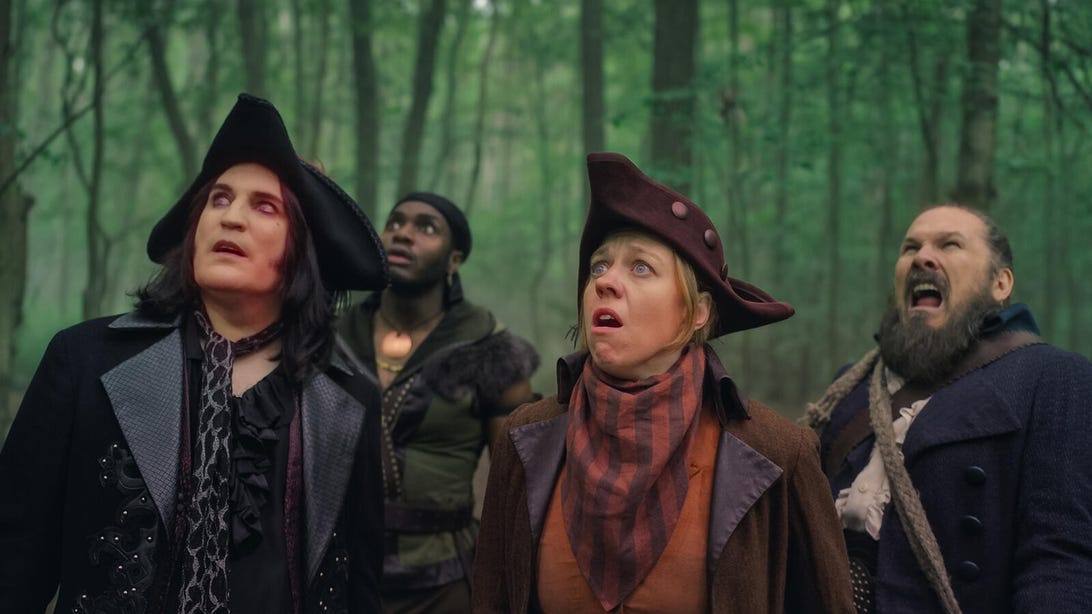 Noel Fielding, Duayne Boachie, Ellie White, and Marc Wootton, The Completely Made-Up Adventures of Dick Turpin