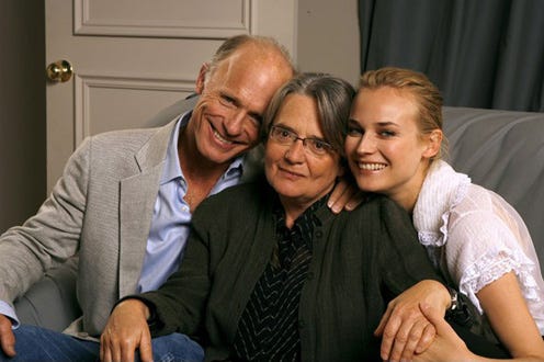 Ed Harris, Agnieszka Holland, Diane Kruger - "Copying Beethoven" portraits, Sept. 2006