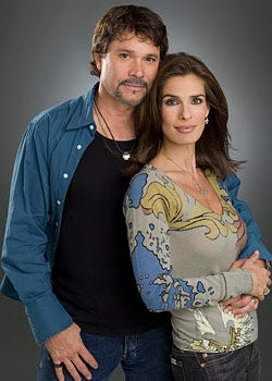 Days Of Our Lives - Peter Reckell as Bo Brady, Kristian Alfonso as Hope Williams Brady