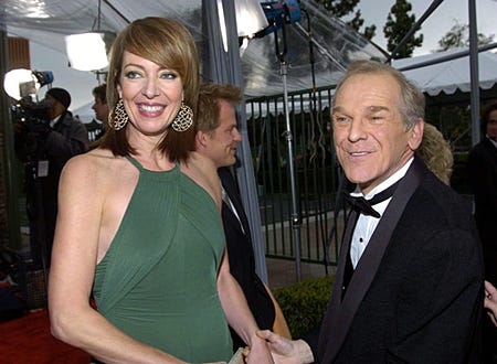 Allison Janney and John Spencer - 10th Annual Screen Actors Guild Awards - 2004