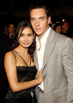 Reena Hammer and Jonathan Rhys-Meyers - "Mission: Impossible III" premiere, May 2006
