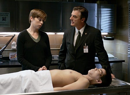 Law & Order: Criminal Intent - "Renewal" - Julianne Nicholson as Det. Megan Wheeler, Chris Noth as Det. Mike Logan