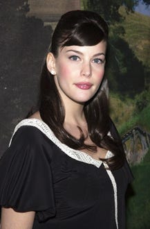Liv Tyler - "The Lord Of The Rings - The Fellowship Of The Ring "premiere, Dec. 2001