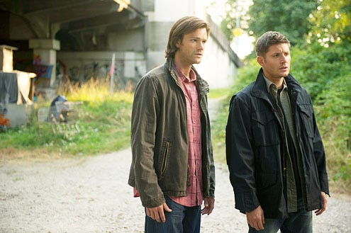 Supernatural - Season 9 - "I'm No Angel" - Jared Padalecki and Jensen Ackles