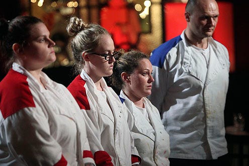 Hell's Kitchen - Season 8 - "9 Chefs Compete" - Nona, Sabrina, Melissa and Boris