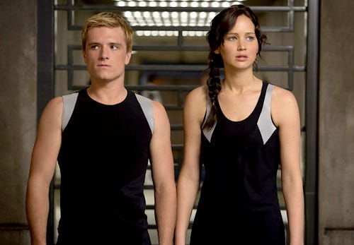 The Hunger Games: Catching Fire - Josh Hutcherson, Jennifer Lawrence