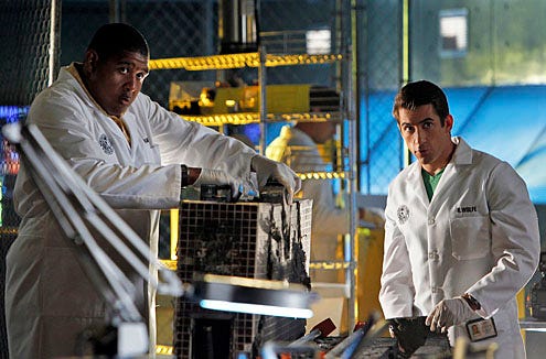 CSI: Miami - Season 10 - Omar Miller as Walter Simmons and Jonathan Togo as Ryan Wolfe