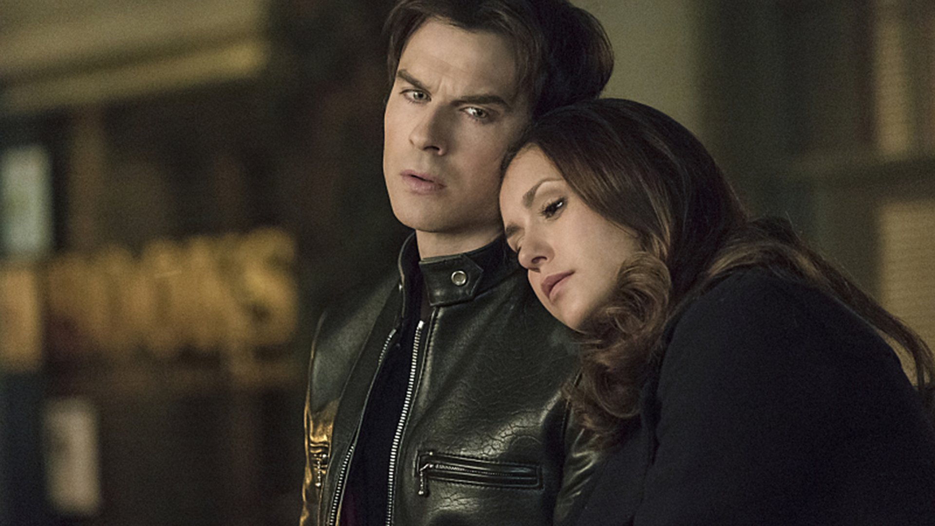 Ian Somerhalder and Nina Dobrev, The Vampire Diaries