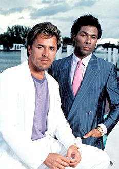 Miami Vice - Don Johnson and Philip Michael Thomas