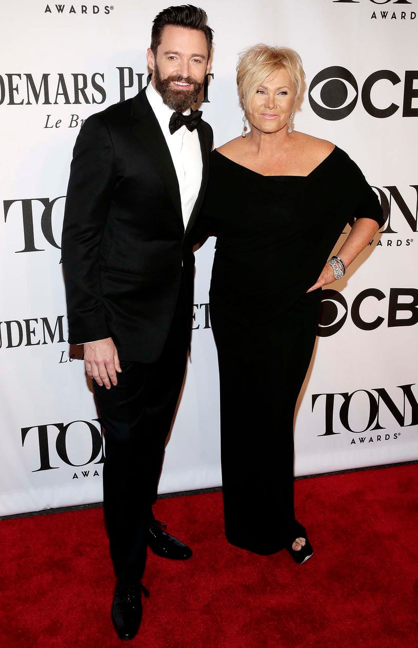 Hugh Jackman and Deborra-Lee Furness - 68th Annual Tony Awards in New York, New York, June 8, 2014