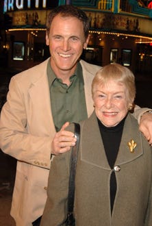 Mark Moses and Mother - "The Family Stone" premiere, Dec. 2005