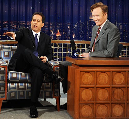 Late Night with Conan O'Brien - Jerry Seinfeld, Conan O'Brien