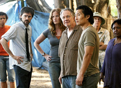 Lost - Season 4  - "Something Nice Back Home" - Jeremy Davies, Rebecca Mader, Sam Anderson, Daniel Dae Kim, L. Scott Caldwell
