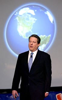 Al Gore - Global Warming presentation, May 2004