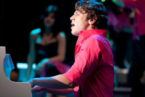 Glee - Season 1 - "Journey" - Guest star Jonathan Groff as Jesse St. James