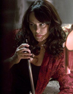 Caprica - Season 1 - "There Is Another Sky" - Polly Walker as Clarice Willow
