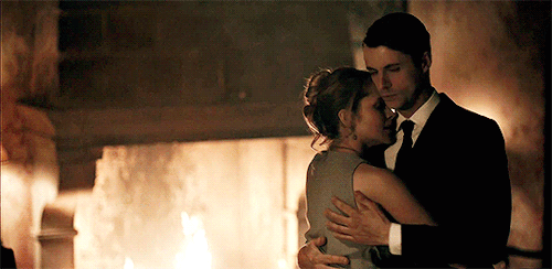 Teresa Palmer and Matthew Goode, A Discovery of Witches