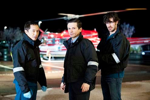 The Night Shift - Season 1 - "Pilot" - Ken Leung, Freddy Rodriguez and Eion Macken
