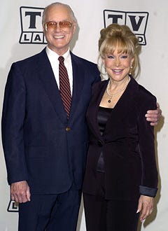 Larry Hagman and Barbara Eden - The TV Land Awards, March 7, 2004