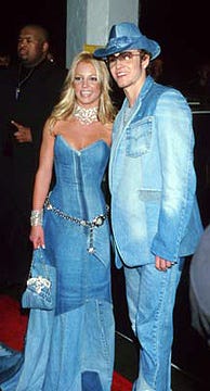 Britney Spears and Justin Timberlake - 2001 American Music Awards
