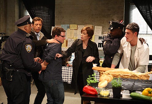 Law & Order: Criminal Intent - Season 8 - "Salome in Manhattan" - Jeff Goldblum, Julianne Nicholson, Eric Balfour