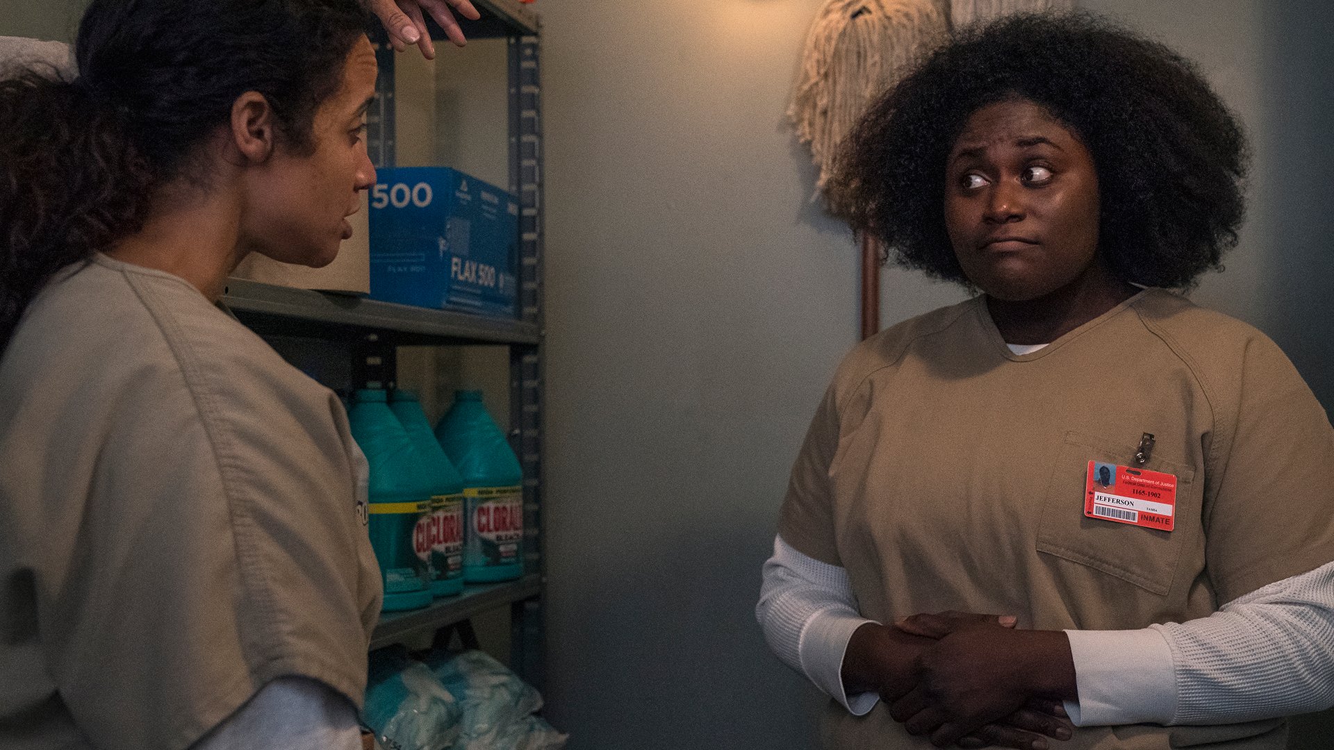 Dascha Polanco and Danielle Brooks, Orange Is the New Black