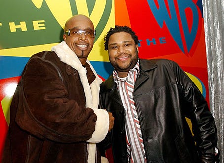 MC Hammer and Anthony Anderson - The WB Networks 2004 All Star Party, January 13, 2004