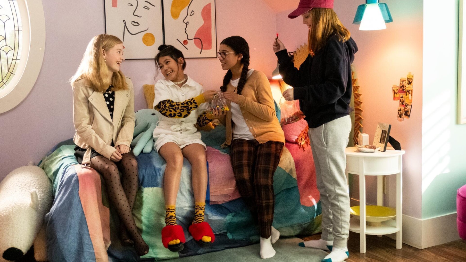 Shay Rudolph, Momona Tamada, Malia Baker, Sophie Grace, The Baby-Sitters Club