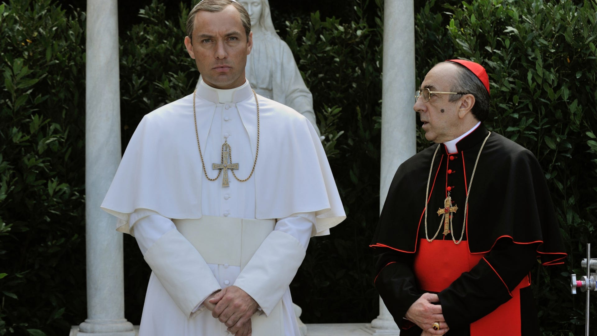 ​Jude Law and Silvio Orlando, The Young Pope