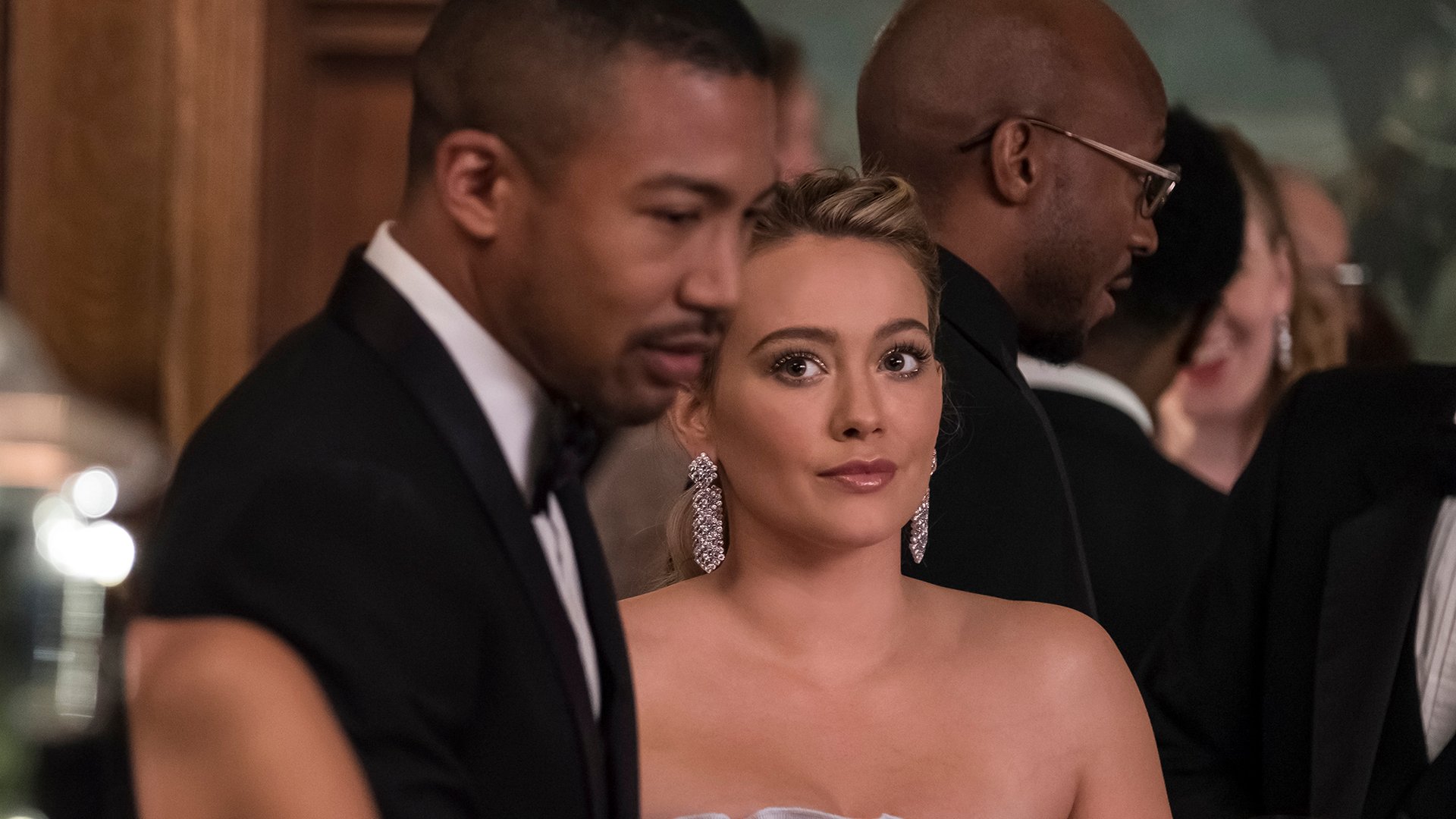 Charles Michael Davis and Hilary Duff, Younger